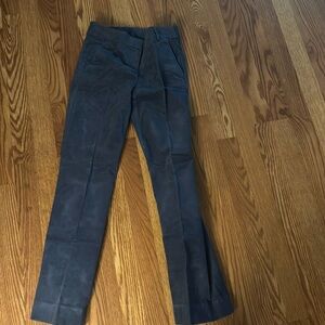 J. Crew Blue Corduroy Pants Size 00P Casual Preppy Collegiate